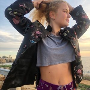 KIMONO STYLE PADDED JACKET